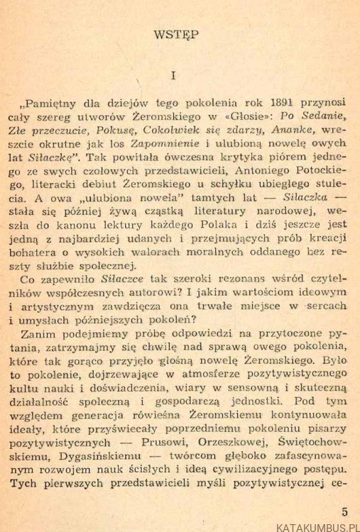Siłaczka ⋅ Doktor Piotr. STEFAN ŻEROMSKI