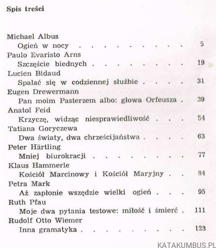 Ogień w nocy / Michael Albus