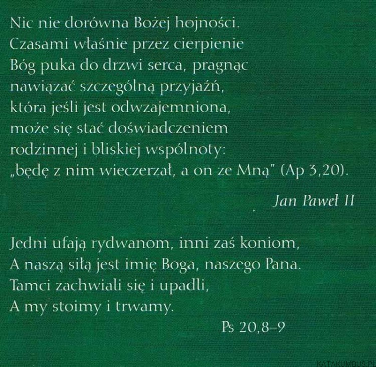Szczęśliwi którzy… / Jolanta Czapczyk
