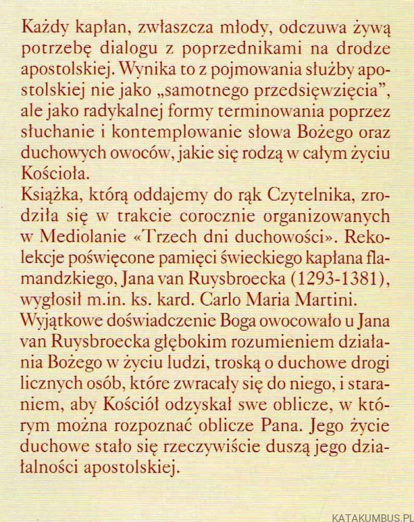 Duch apostolstwa. CARLO MARIA MARTINI