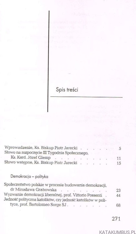 Katolicyzm społeczny a Polska współczesna