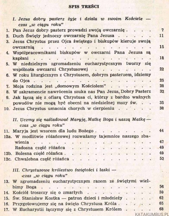 Katechizm Religii Katolickiej. Cz. III. PRACA ZBIOROWA