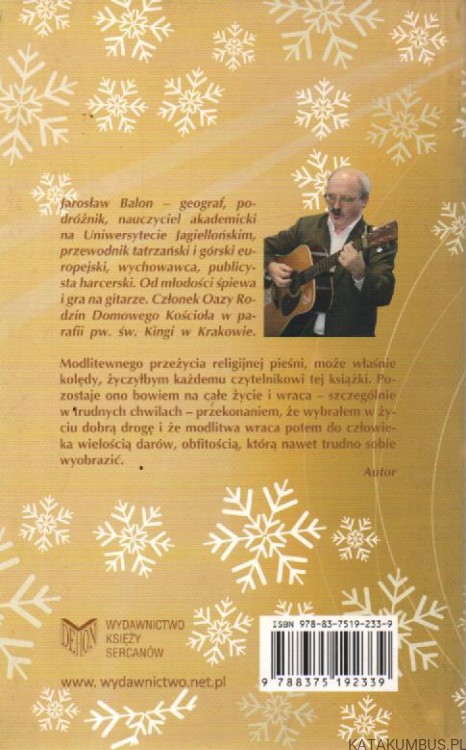 Śpiewając kolędy. JAROSŁAW BALON