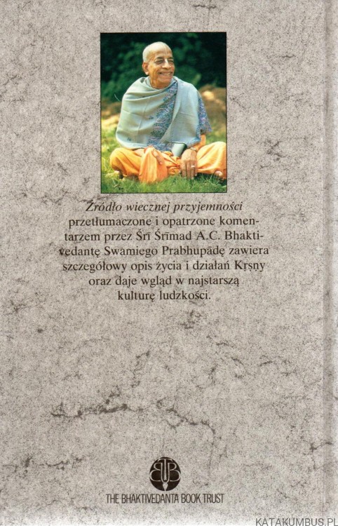 Źródło wiecznej przyjemności. Część druga. SRI SRIMAD