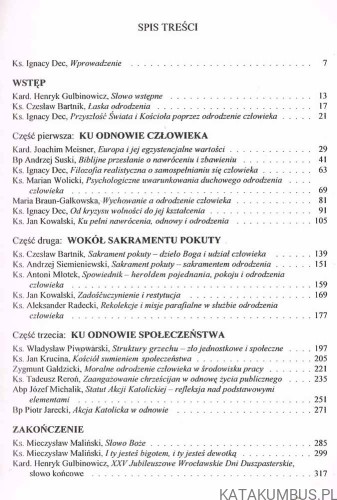 Ku odnowie człowieka i społeczeństwa. PRACA ZBIOROWA