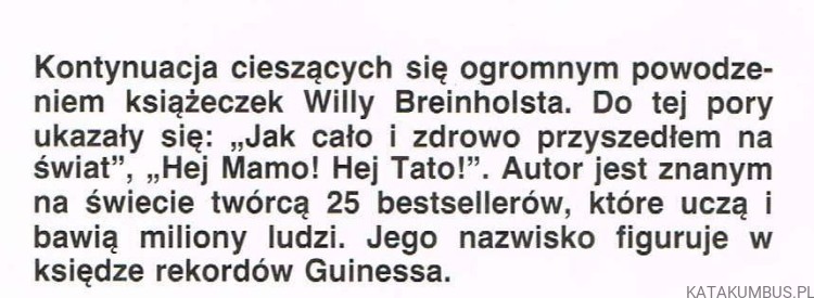 Patrz Mamo! Patrz Tato! WILLY BREINHOLST