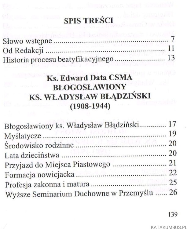 Kochali młodzież zginęli za wiarę / red. Ks. Edward Data CSMA