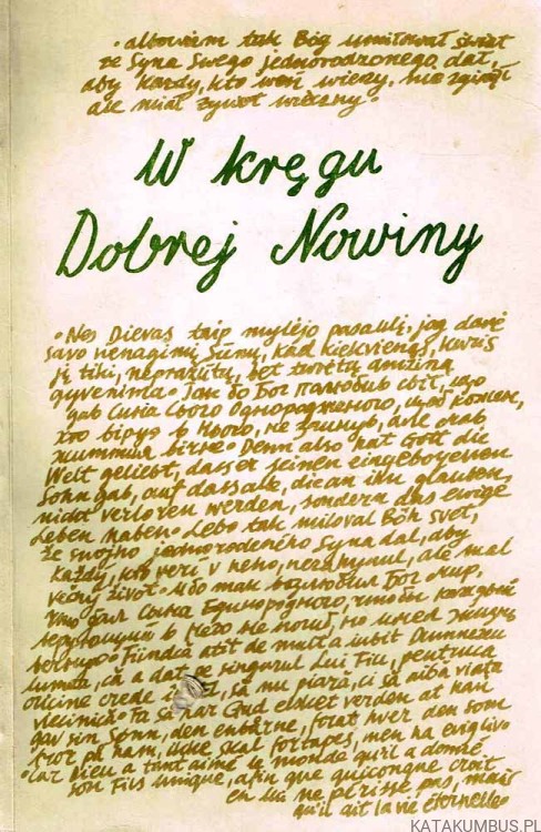 W kręgu Dobrej Nowiny / Ks. Jan Szlaga