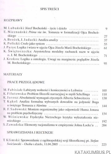 Studia Philosophiae Christianae nr 1 / 2006