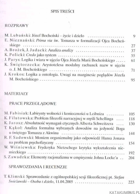 Studia Philosophiae Christianae nr 1 / 2006