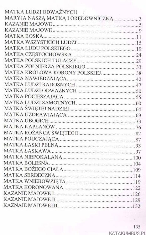 Matka ludzi odważnych / O. Stanisław Maria Kałdon OP
