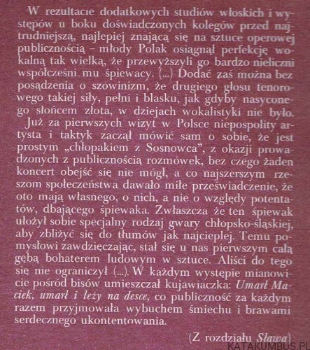 Jan Kiepura / Jerzy Waldorff
