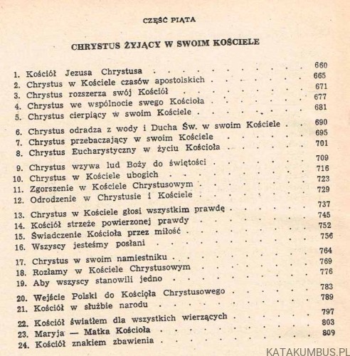 Katechizm Religii katolickiej część 5