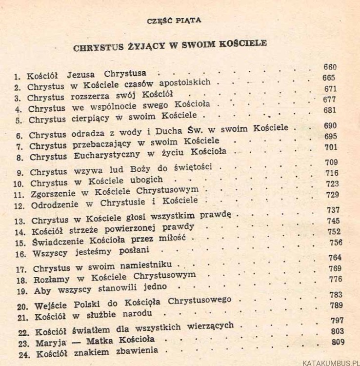 Katechizm Religii katolickiej część 5