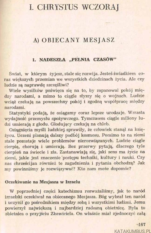 Katechizm Religii katolickiej część 2 kl.VI