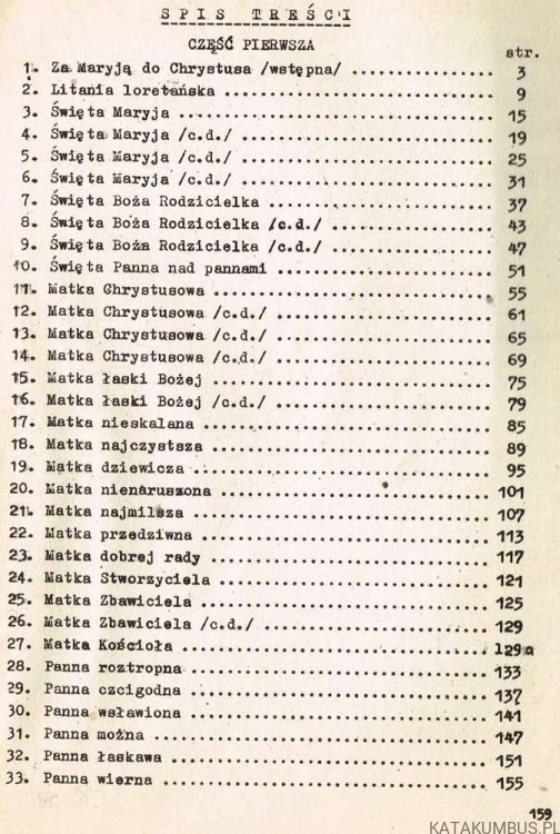 Litania Loretańska / Józef Raba TJ