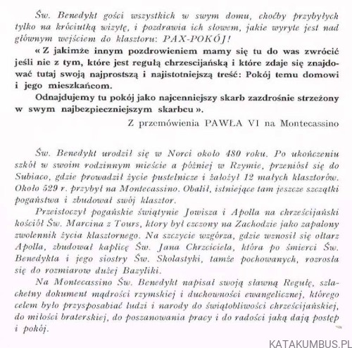 Opactwo na Montecassino. PRACA ZBIOROWA