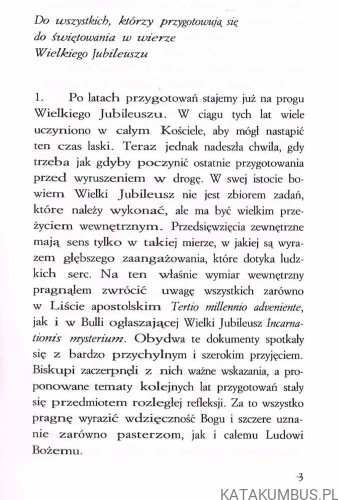 List o pielgrzymowaniu do miejsc związanych z historią zbawienia. JAN PAWEŁ II