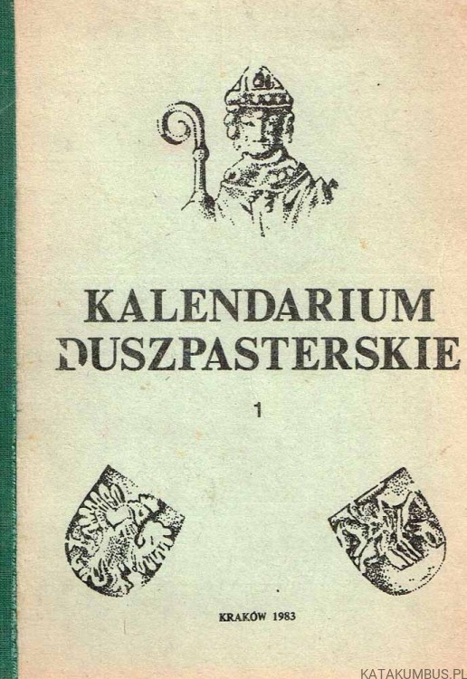 Kalendarium duszpasterskie. Cz. 1: styczeń-marzec