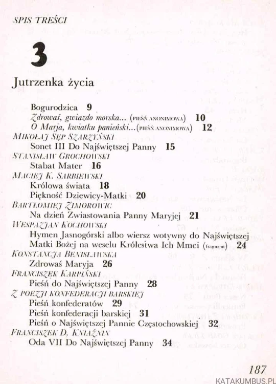 Każdej nocy, każdego dnia. Antologia polskiej liryki religijnej. Tom III. BOGDAN OSTROMĘCKI 2