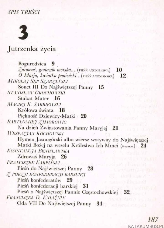 Każdej nocy, każdego dnia. Antologia polskiej liryki religijnej. Tom III. BOGDAN OSTROMĘCKI 2
