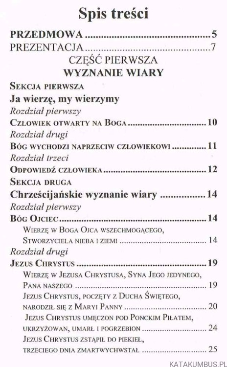 Katechizm Kościoła Katolickiego w pytaniach i odpowiedziach. Przełożył ks. HENRYK WITCZYK