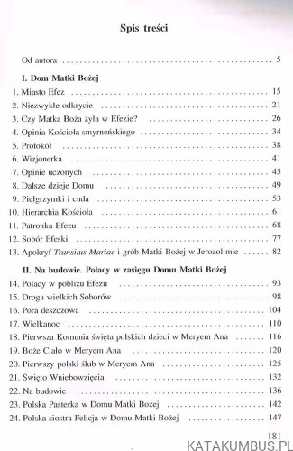 Nasza Pani Efeska i Jej dom w Meryem Ana / o. Jerzy Leoncjusz Sima OFMConv