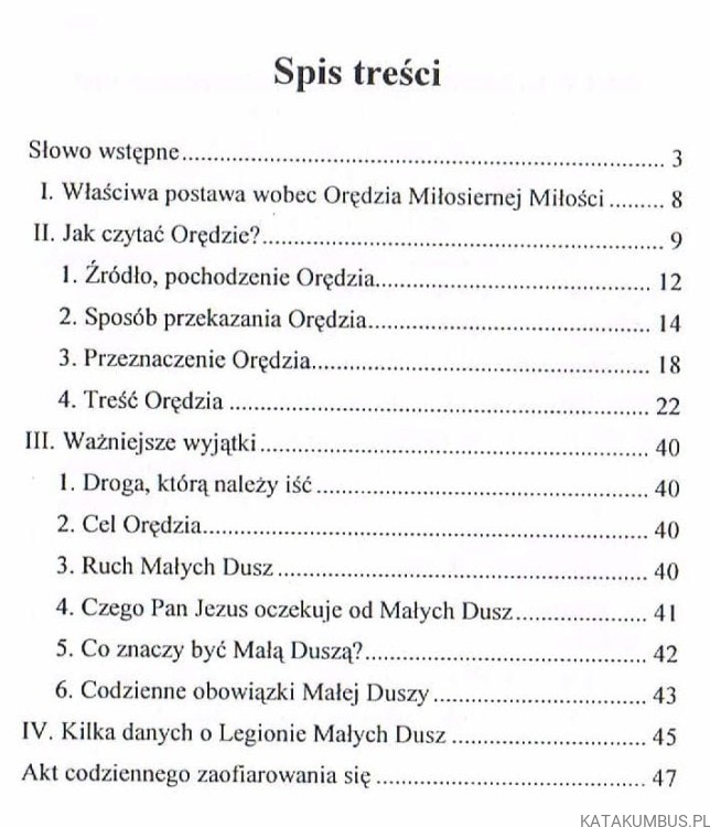 Wprowadzenie do Orędzia miłosiernej miłości Jezusa