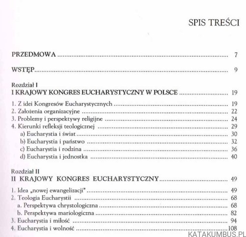 Teologiczne idee Polskich Kongresów Eucharystycznych. Ks. RYSZARD MROZIUK
