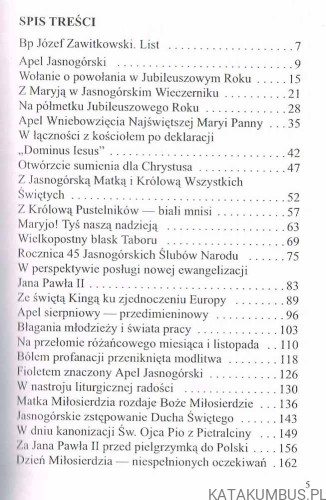 W godzinie apelu z Janem Pawłem II. ZACHARIASZ S. JABŁOŃSKI OSPPE