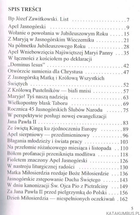 W godzinie apelu z Janem Pawłem II. ZACHARIASZ S. JABŁOŃSKI OSPPE