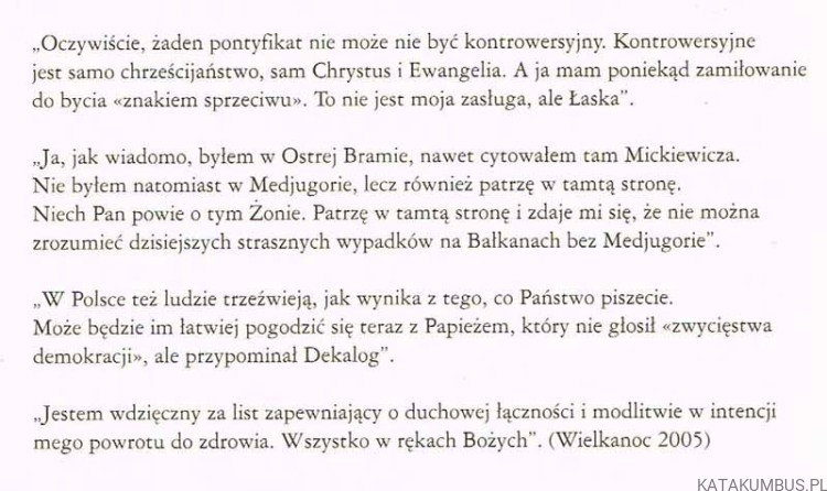 Jan Paweł II. Pozdrawiam i błogosławię. Opr. MAREK SKWARNICKI