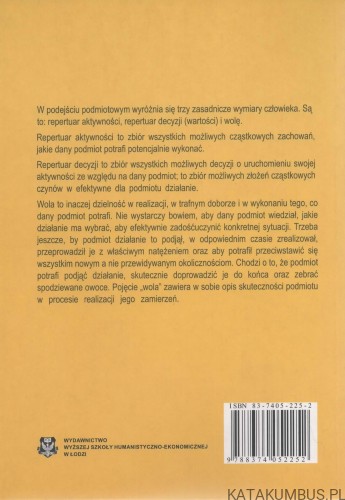 Metodyka pracy z podmiotem. MAKARY S. STASIAK