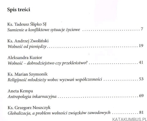 Ku wolności wyswobodził nas Chrystus. PRACA ZBIOROWA