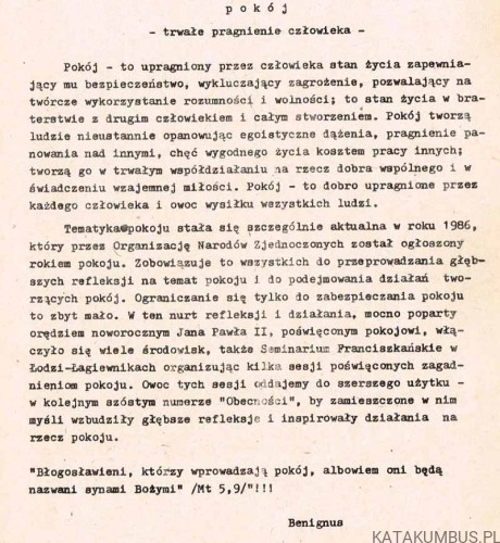 Obecność nr 6 / 86