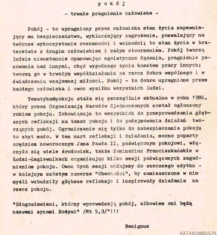 Obecność nr 6 / 86