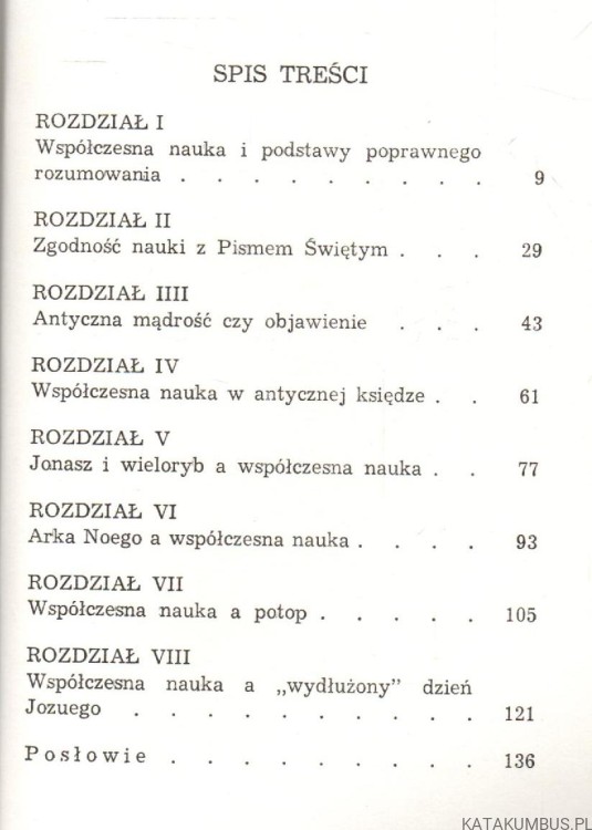 Zgodność nauki z Pismem Świętym. HARRY RIMMER
