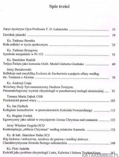 Jezus Chrystus wczoraj i dziś ten sam także i na wieki. PRACA ZBIOROWA