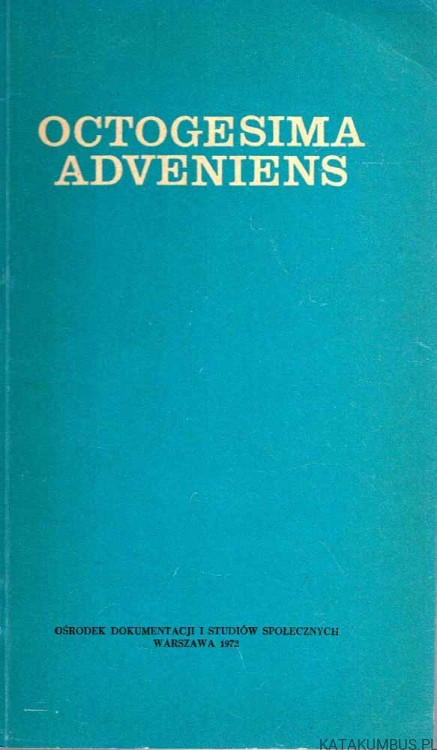 Octogesima adveniens. PAWEŁ VI