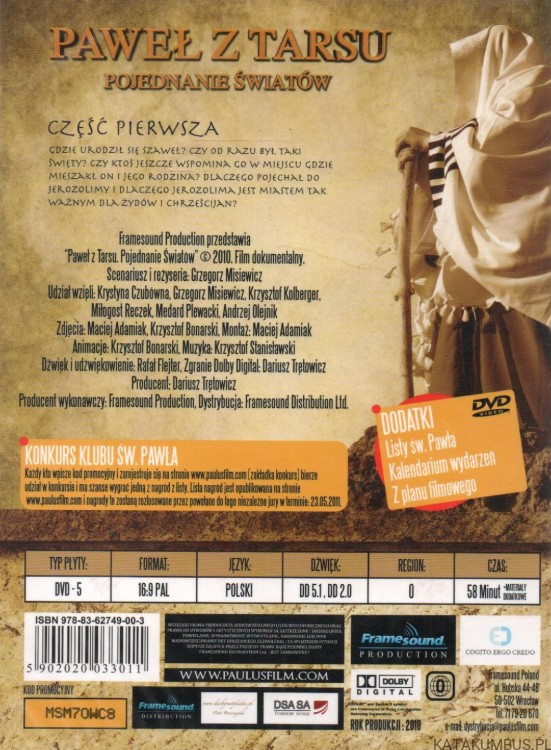 Paweł z Tarsu. Pojednanie światów. (1). reż. GRZEGORZ MISIEWICZ