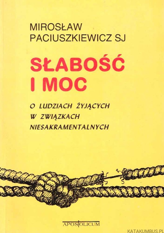 Słabość i moc.  MIROSŁAW PACIUSZKIEWICZ. SJ