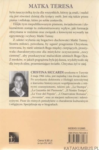 Matka Teresa. Wszystko zaczęło się w mojej ziemi. CRISTINA SICCARDI