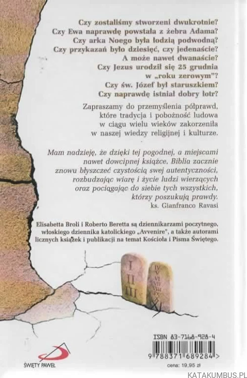 Jedenaście przykazań. Półprawdy i niedomówienia na temat Biblii. ROBERTO BERETTA, ELISABETTA BROLI