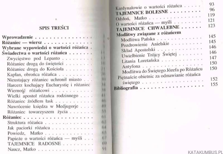 Wartość różańca. KS. JÓZEF ORCHOWSKI