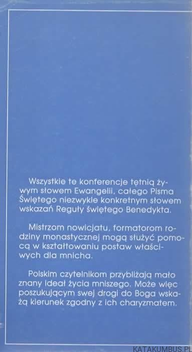 Życie mnisze. O. AUGUSTYN JANKOWSKI OSB