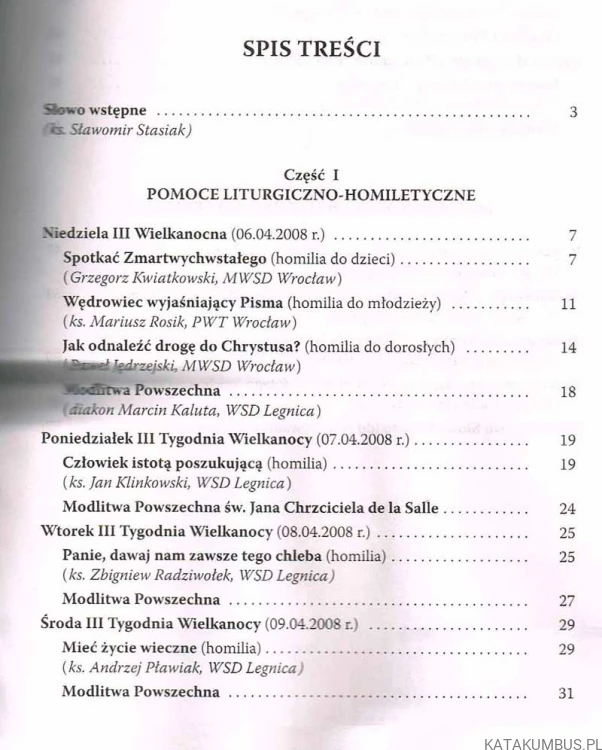 Tydzień Biblijny. PRACA ZBIOROWA