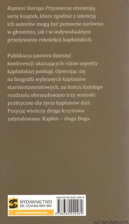 Kapłani starego przymierza. PRACA ZBIOROWA