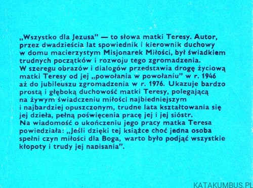 Wszystko dla Jezusa / Edward le Joly