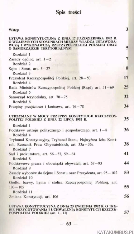 Ustawa konstytucyjna. PRACA ZBIOROWA