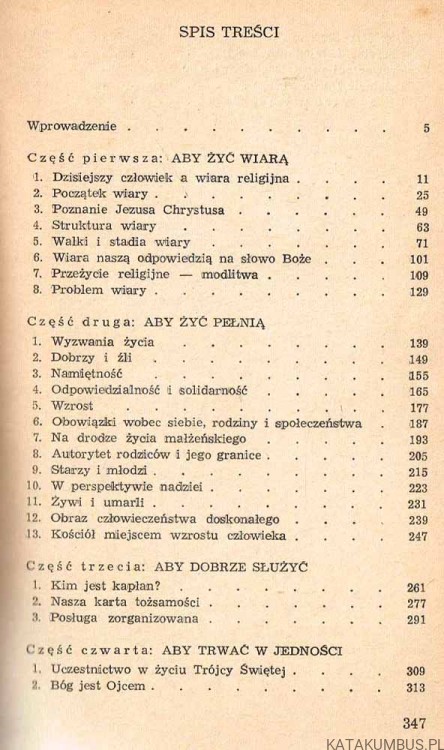 Nasza posługa dziś. Ks. M. RZESZEWSKI